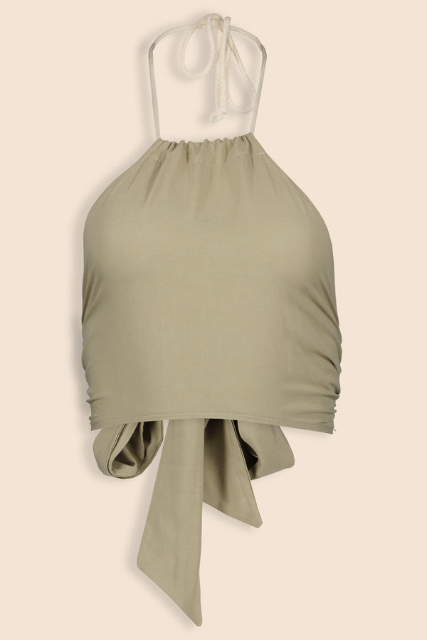 Short | Backless top