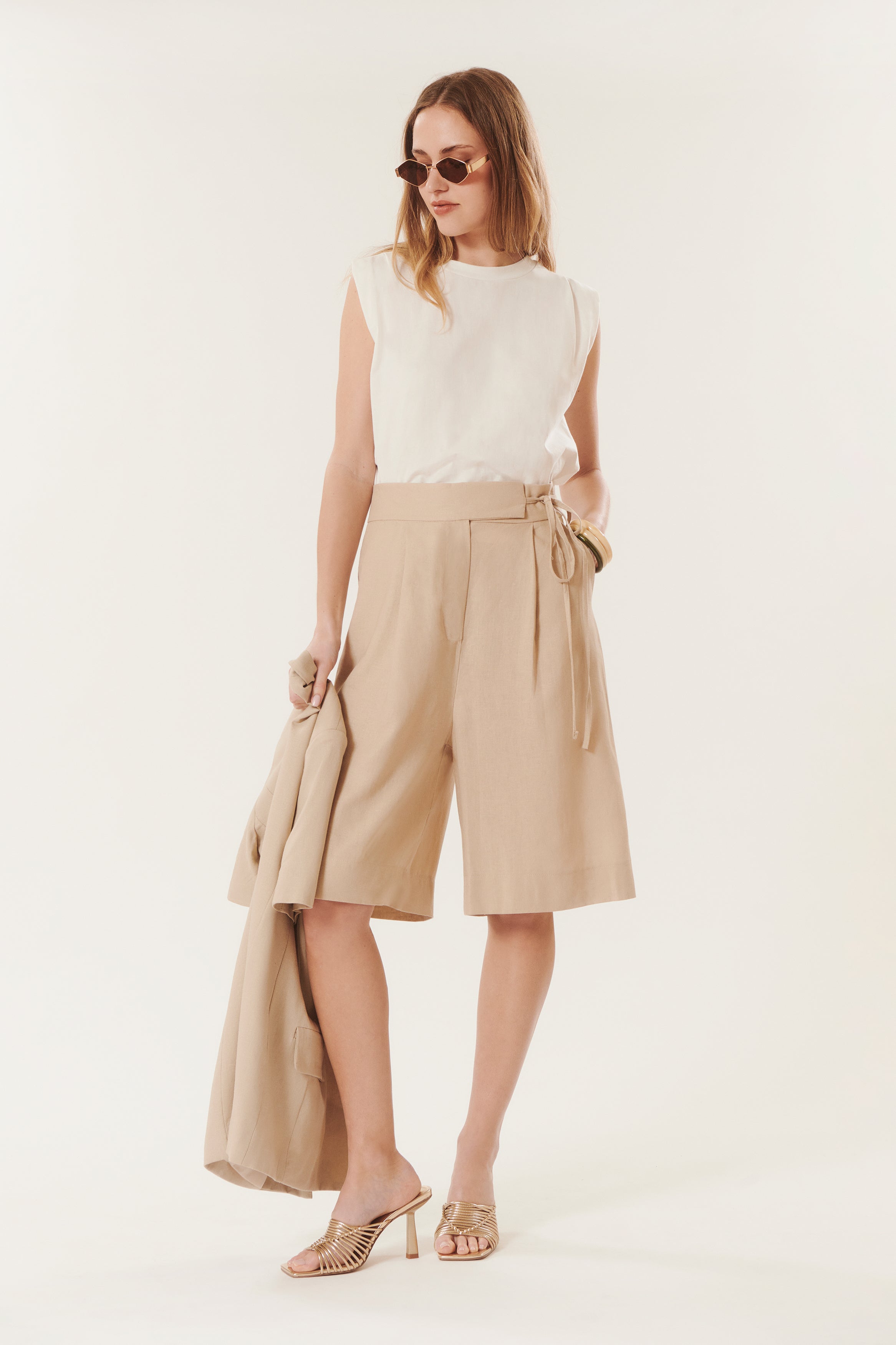 Leone | Linen Shorts