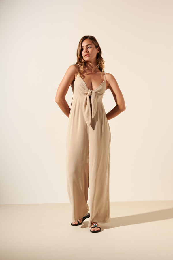 Virginie | Knotted jumpsuit
