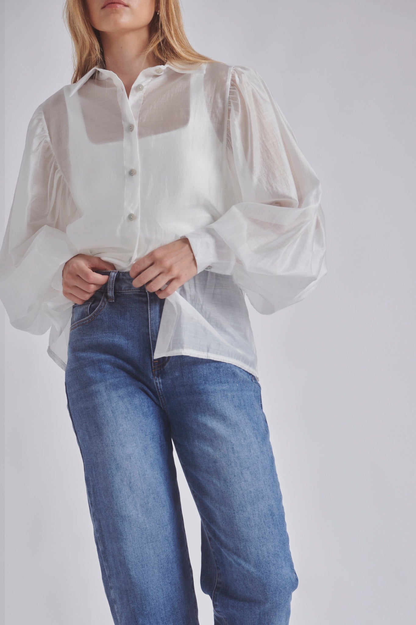 Windy | Blouse en voile transparent