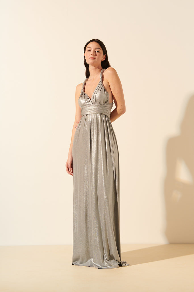 Diana | Multi-position glitter dress